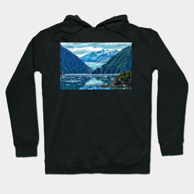 Glacial Pass Hoodie by mariakeady